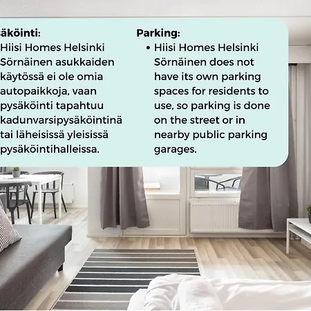 Apartment Hiisi Homes Soernaeinen Helsinki