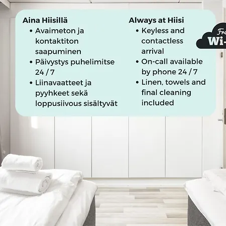 Apartamento Hiisi Homes Soernaeinen